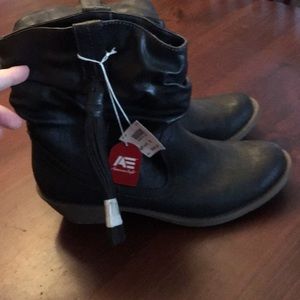 Brand new American Eagle brand Black boots size 8